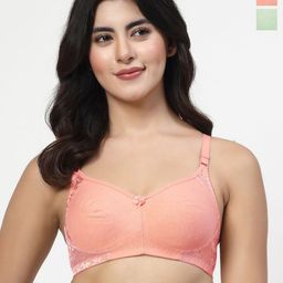 LILY Pack Of 2 Women Full Coverage T-shirt Bra inimad-14