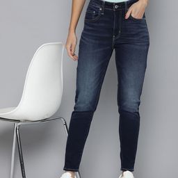 Levis Women Skinny Fit High-Rise Heavy Fade Stretchable Jeans-image-51