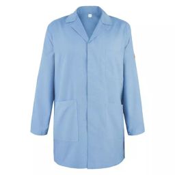 EUROSTAT Light Blue Unisex Reusable Lab Coat xL, 51-100-2830-image-86