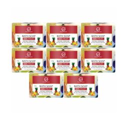 Nuerma Science Set Of 8 Natural Mix Fruit Bath Soap - 125g Each-3