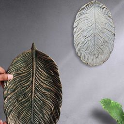 Art Street Set Of 2 Wooden Decorative Mdf Plate Wall Decor-image-26