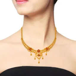 P.C. Chandra Jewellers 22 kt Gold Necklace-image-90