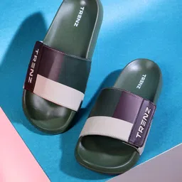 Trenz Men Colourblocked Sliders-picture-8