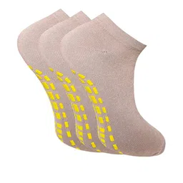 SOXVIEW Unisex Kids Pack of 3 Solid Ankle Length Socks-image-1