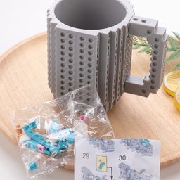 Mug With Handle Grey- 350 ml-5