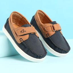 Babyoye Casual Shoes Velcro Closer - Charcoal Grey-image-94