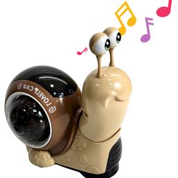 Planet of Toys Snail Baby Toy with Universal Wheels | Lights & Music Educational Toy for Infants & Toddlers | Interactive Moving Head and Sound-15