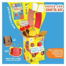 Kalakaram Paper Cup Mini Kit - Multicolor-1