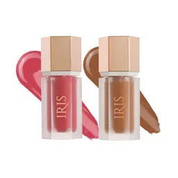 IRIS COSMETICS Set Of 2 Oh! She Blushes Liquid Blush & Oh! So Chiseled Liquid Contour-89