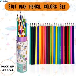 FunBlast Color Pencils Set for Kids Pack of 24 Multicolor image 4
