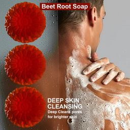 GROOVY Set Of 3 Dragonfruit Delight Beet Root Bathing Bar - 100 g Each image 4