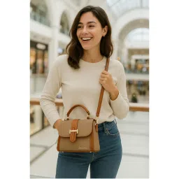 Angeline Brown Designer Women Sling Bag-picture-18