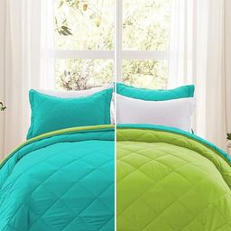 RF RELAXFEEL Green & Blue Cotton Heavy Winter 233 GSM Single Bed Quilt-image-19