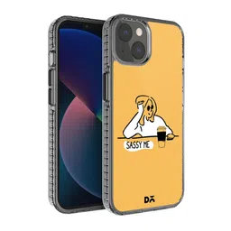 DailyObjects Yellow & White Printed Sassy Me iPhone 13 Mini Phone Case-54