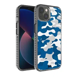 DailyObjects Blue Printed  Camouflage Stride 2.0 iPhone 13 Mini Phone Case-32