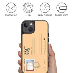 DailyObjects Postcard Printed iPhone 13 Mini Phone Back Case image 4