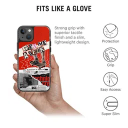 DailyObjects Typography Printed iPhone 13 Mini Super Slim Back Case image 2