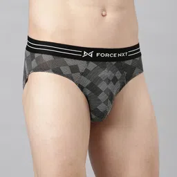 Force NXT Pack Of 2 Assorted Pure Cotton Basic Briefs MNFS-11P-ASST-C1-PO2 image 3