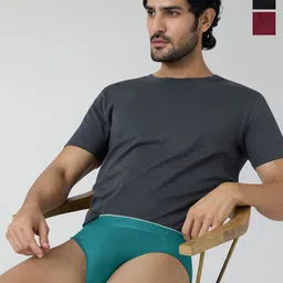 XYXX Men Pack Of 3 Cotton Basic Briefs XYBRF3PCKN875-image-27