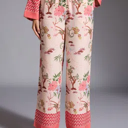 20Dresses Women Floral Printed High-Rise Trousers-image-61