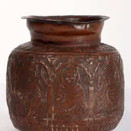 Exotic India Brown Dashavatara Kalash Pooja Essentials-image-86