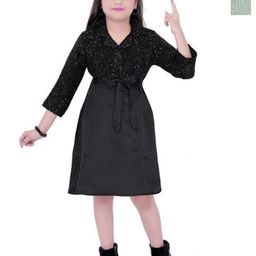 ZACKBEE Girls Pack Of 2 Fit and Flare Dress-image-3