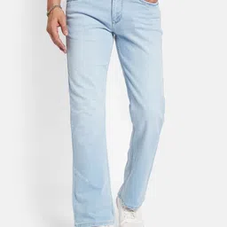 Octave Men Bootcut Heavy Fade Stretchable Jeans image 1