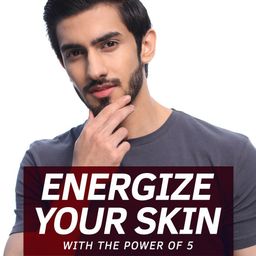 Ustraa Men Set of 2 Power Face Wash for Energize & De Tan - 200g Each image 3