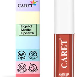 CARET ORGANIC Set Of 3 Super-Pigmented Liquid Matte Lipsticks - 2 ml Each - 7-6-3 image 2
