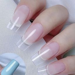 YELGO Set of 100 Artificial Reusable Nails With Nail Glue image 3