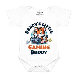 Arvesa Daddy Little Gaming Buddy Printed Bodusuit-image-7