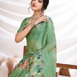 all about you Women Aari Work Pure Chiffon Saree-picture-57