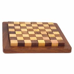 Desi Karigar Wooden Chess Style Puzzle Game - 9 Pieces-17