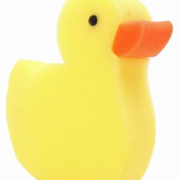 Babyhug Duck Shaped Bath Sponge - Yellow-image-40