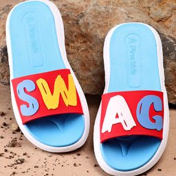 Pine Kids Solid Color Flip Flop - Red-image-57