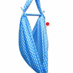 VParents Rosy Baby Cradle Cloth with Seperator - Blue-picture-0