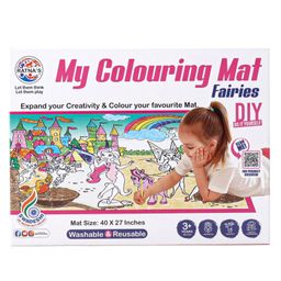 Ratnas My Colouring Mat Fairies - Multicolour-2
