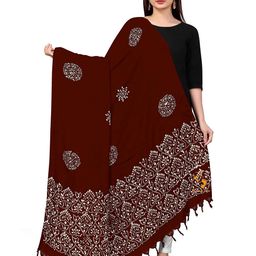 Vicharan Batik Printed Cotton Dupatta-20