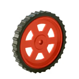 Red BO Motor Wheel - Set of 2 | Robotics Science Project image 3