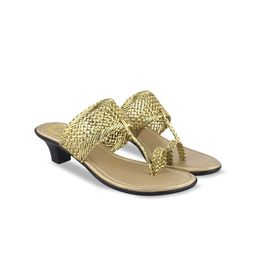 Shoetopia Girls Embellished Ethnic Kitten Sandals-33