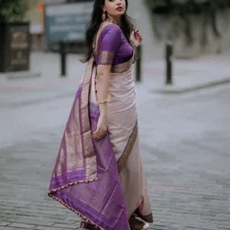 AVANTIKA FASHION Woven Design Zari Banarasi Saree-picture-11