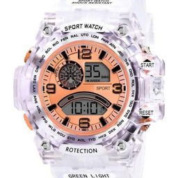 TARIDO Men Patterned Dial & Straps Digital Watch DIGITAL_WATCH_ ROSE GOLD-image-79