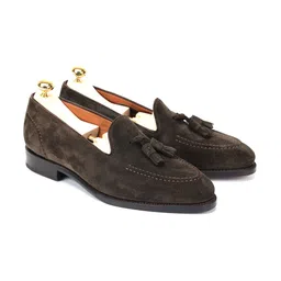 Wolvenmilano Men Suede Loafers-image-61