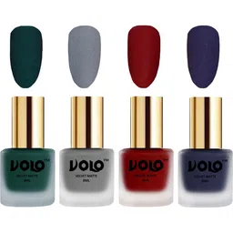 VOLO Set Of 4 Velvet Matte Nail Polish- 8 ml Each- 12 -20-22 -31-image-21