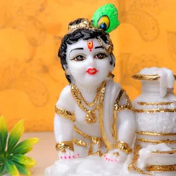 Aura White Religious Idol Showpiece-image-14