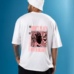 Moda Rapido Men Graphic Printed Round Neck Oversized T-shirt-picture-48
