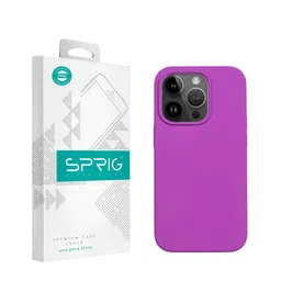 SPRIG Solid iPhone 15 Pro Max Bumper Case Mobile Accessories-11