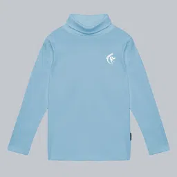 KiddoPanti Kids High Neck Applique T-shirt-17