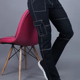 SZN Men Regular Fit Denim Classic Slash Knee Jeans-image-32