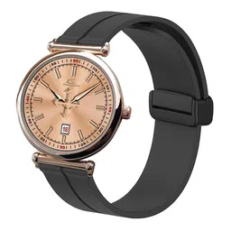 DOUBLERUN Unisex Dial & Textured Straps Analogue Multi Function Watch H05N27031-2